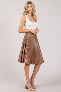 Be Mine Leather Skirt