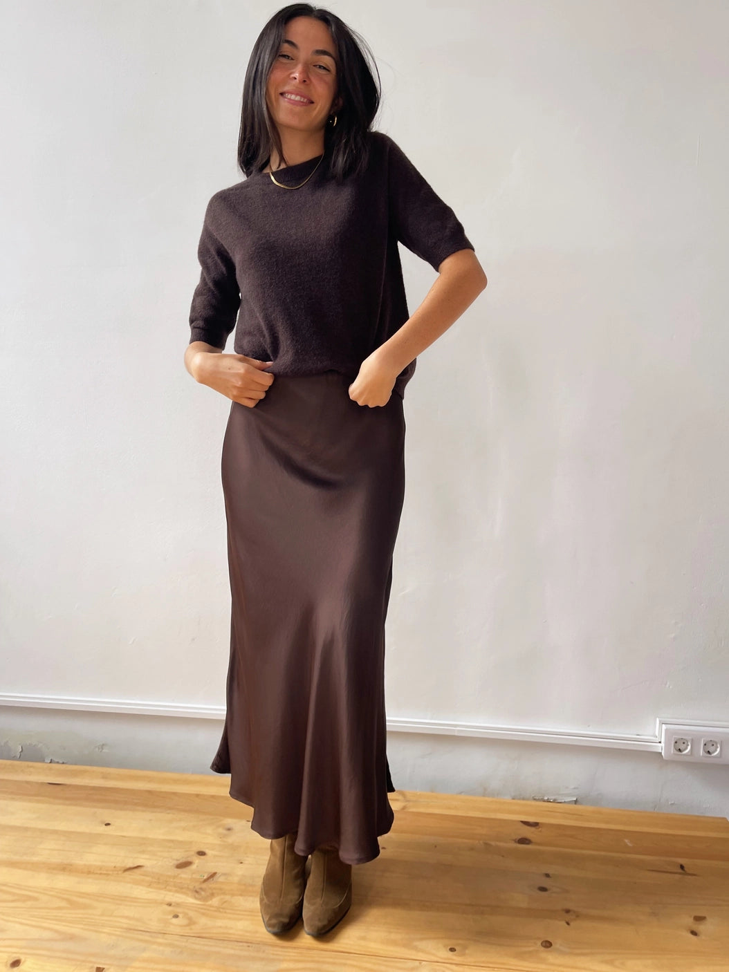 Like Butter Maxi Slip Skirt – DOLLY