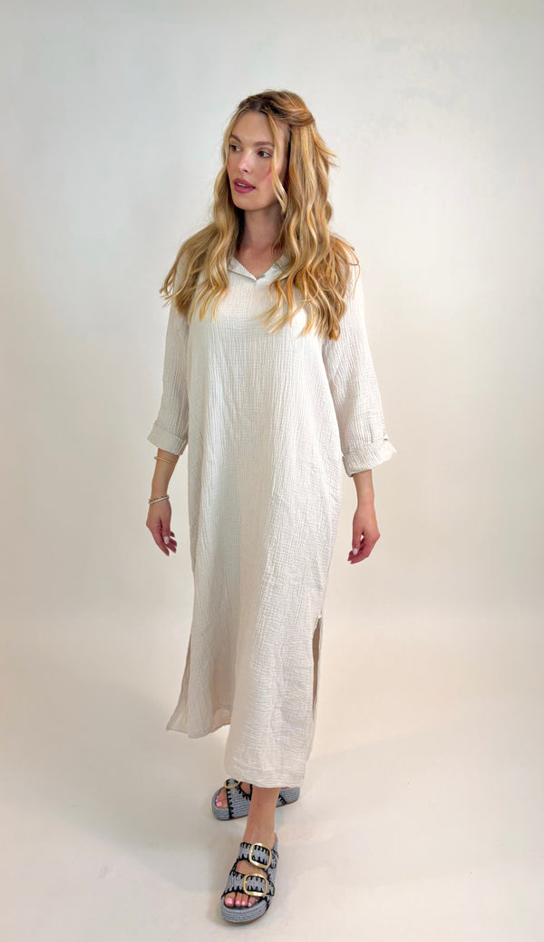 Freestyle Maxi Gauze Dress