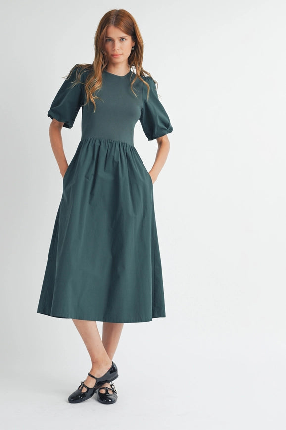 Penelope Puff Sleeve Dress  DOLLY