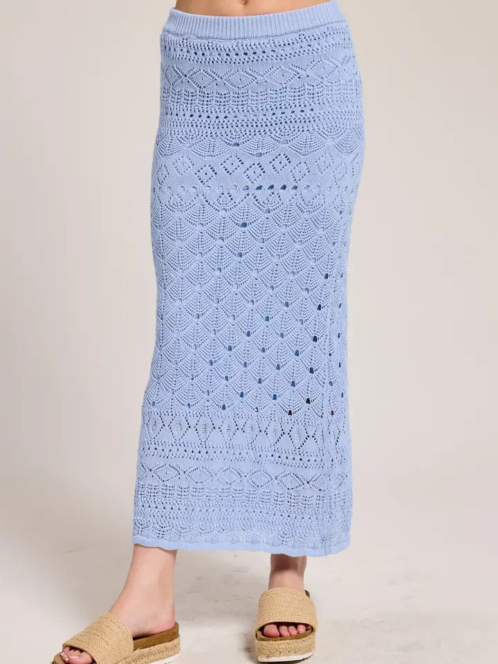 The Riviera Crochet Skirt