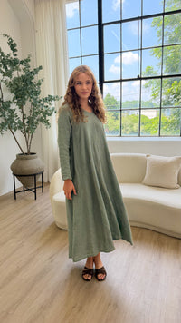 The Sway Linen Dress