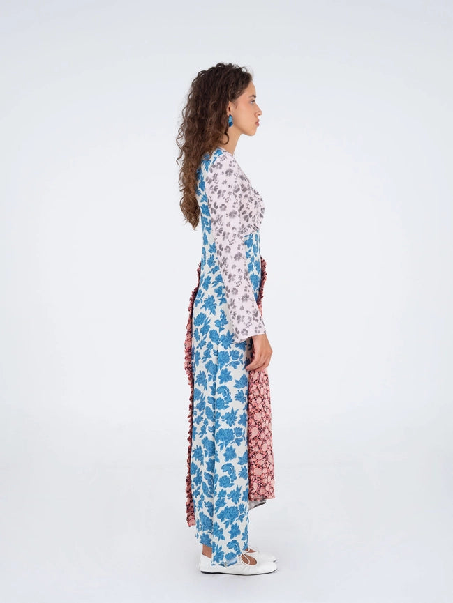 Cottagecore Floral Maxi Dress