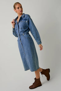 Up For It Denim Dress