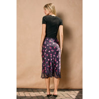 Diamond Lace Slip Skirt