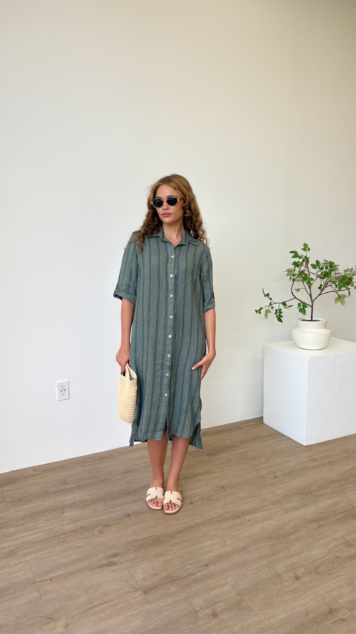 The Haven Linen Dress