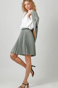 October Pleated Skirt