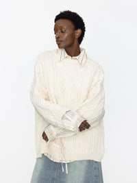 College Oversized Sweater