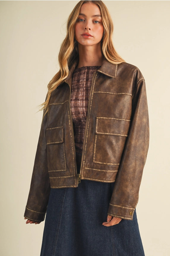 Paige Leather Jacket