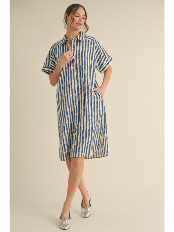 Clara Striped Dress