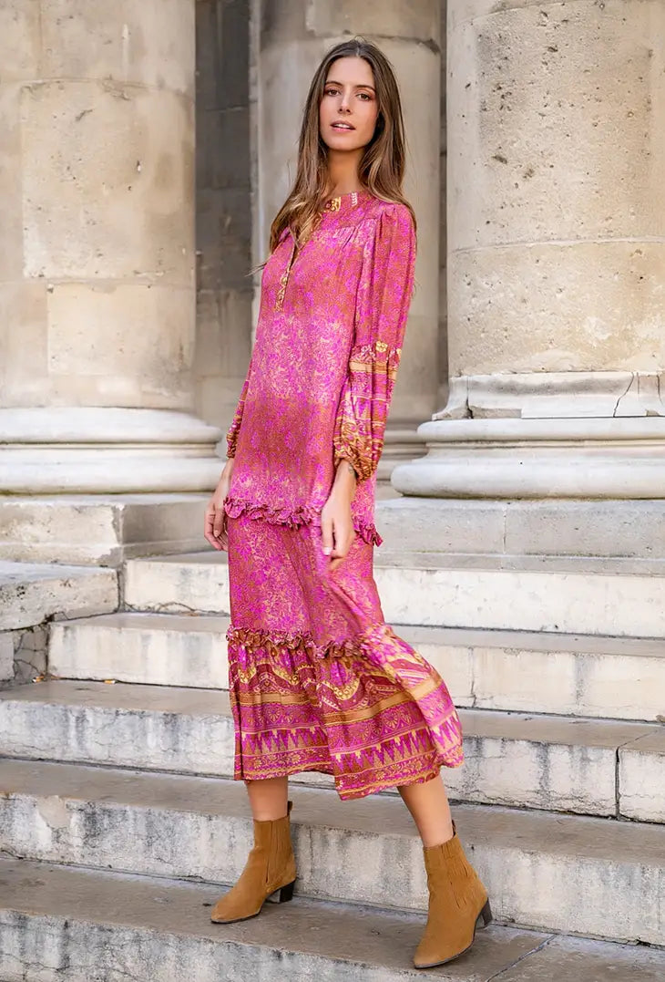 Here I Am Maxi Dress