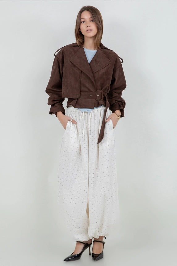 Tell Me Again Suede Jacket