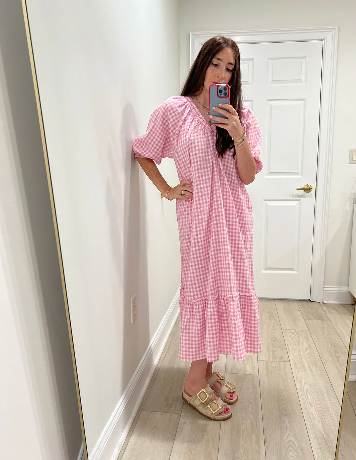 pink picnic dress Fortunate One