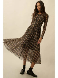 Frolicking Mesh Dress