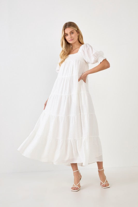 Babydoll Smocked Dress