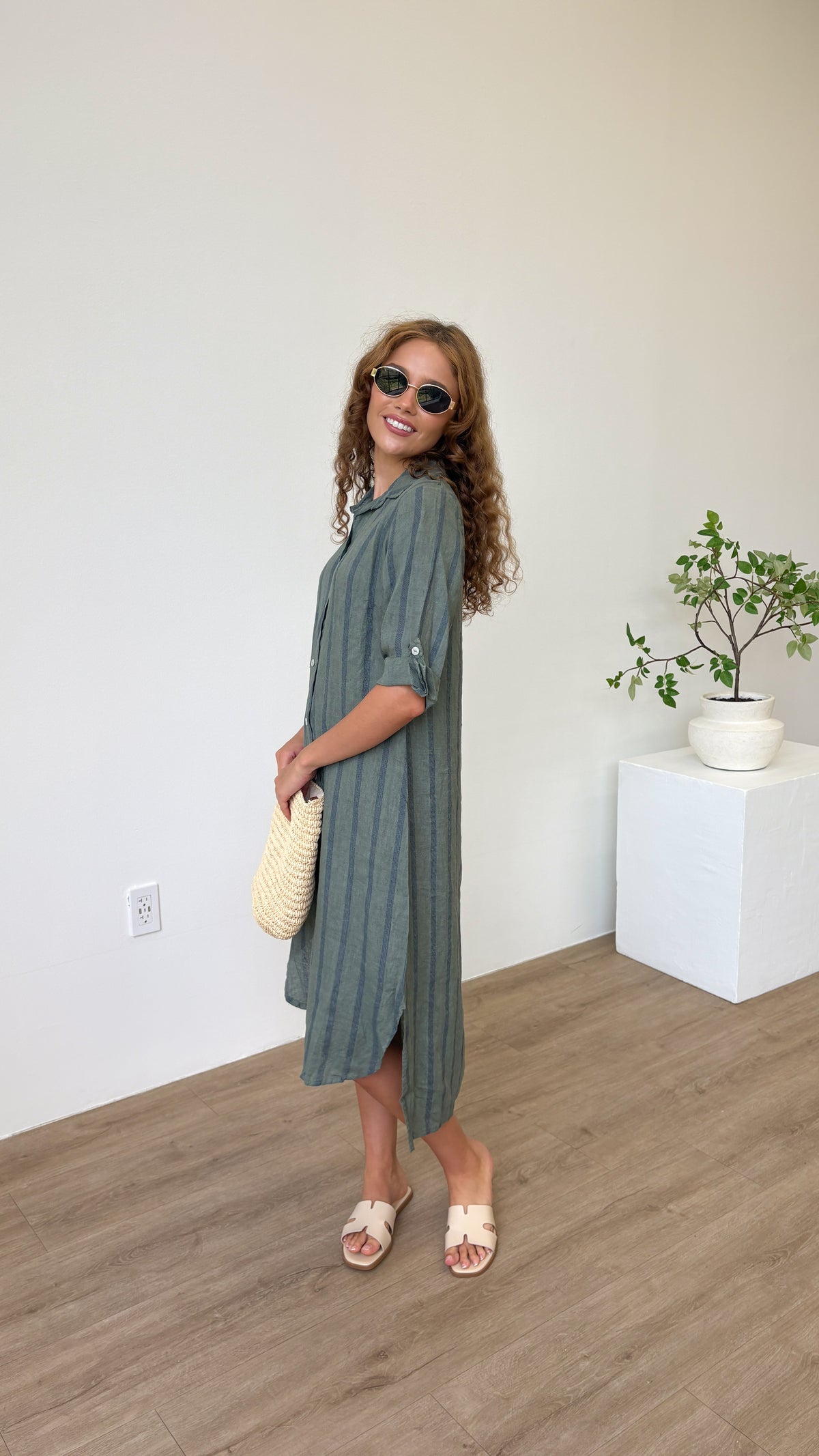 The Haven Linen Dress
