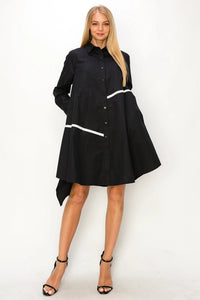 Wrenna Poplin Dress
