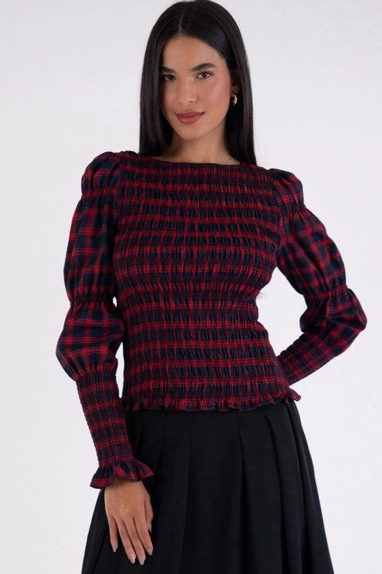 Saving It Smocked Top