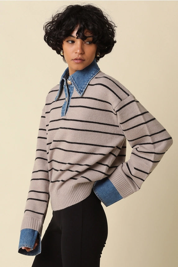 Lover Denim Sweater