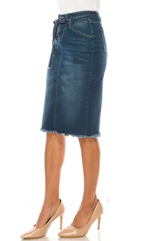 Moriah Denim Skirt