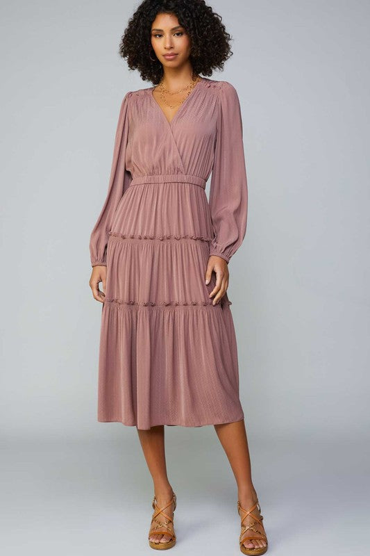 Endless Tiered Midi Dress DOLLY Endless Tiered Midi Dress DOLLY