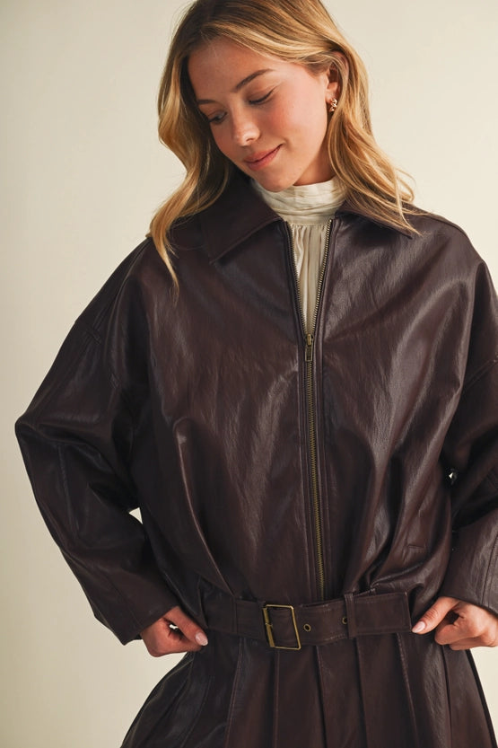 Brenda Leather Jacket