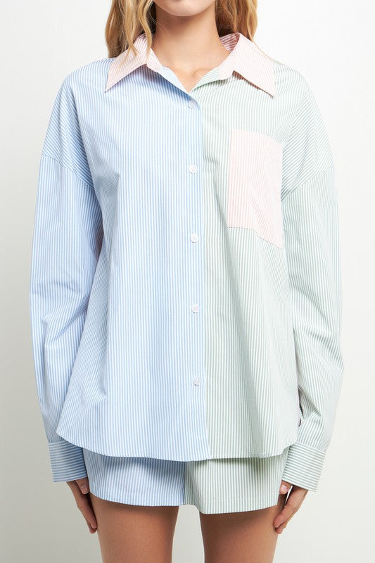 All Star Button Down Top