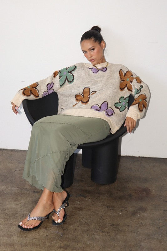 Not Meshing Around Maxi Skirt
