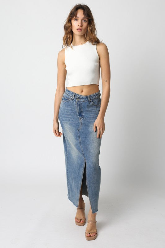 Olivia Denim Skirt