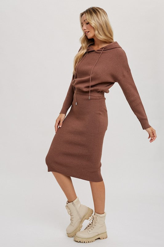 Selma Hoodie Knit Dress