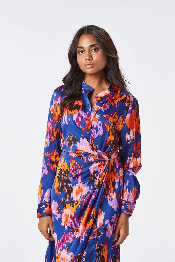 Lisa Satin Maxi Dress – DOLLY