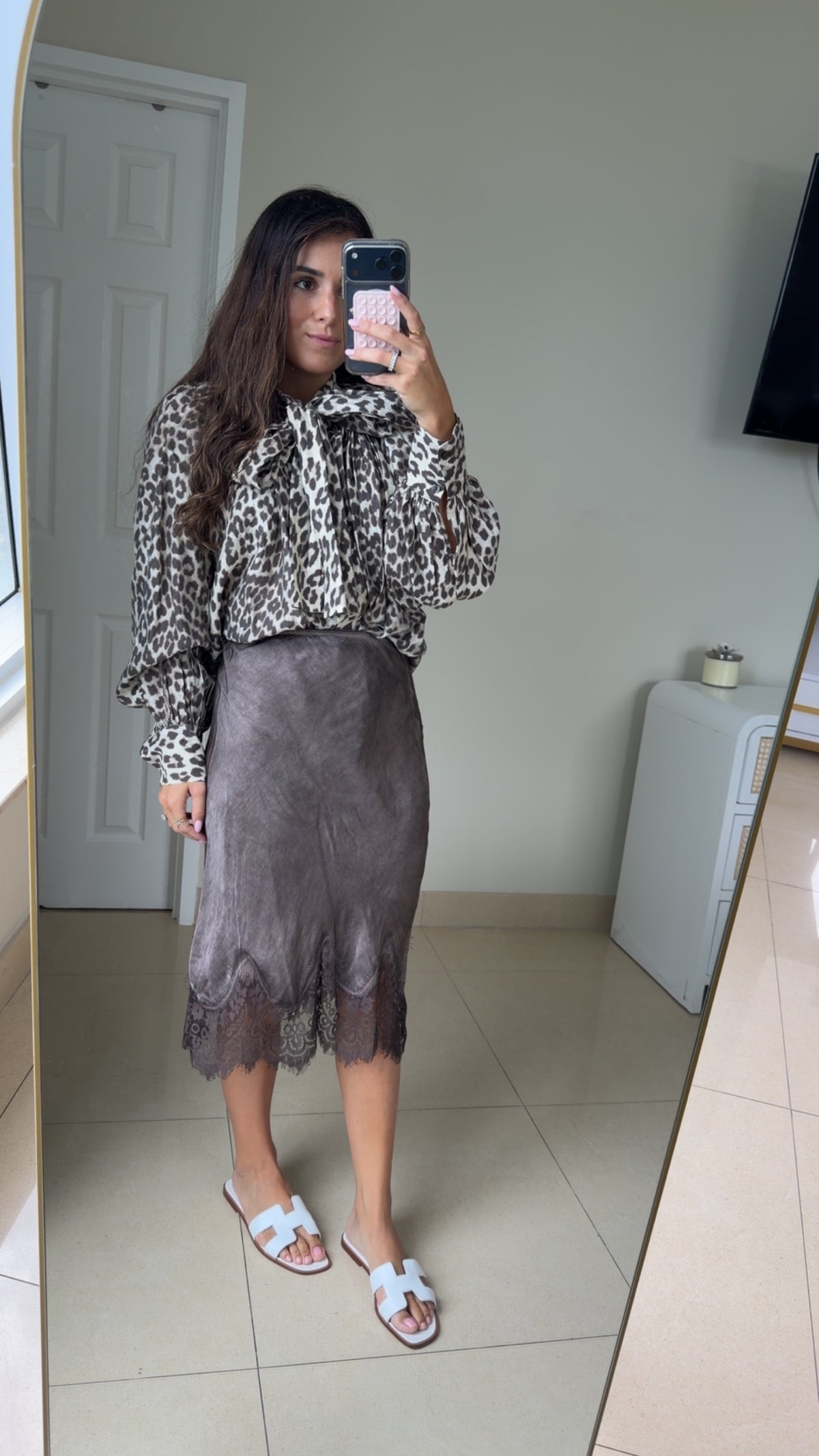 The Enchanted Lace Knee Skirt