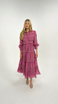 Elegance Crochet Dress