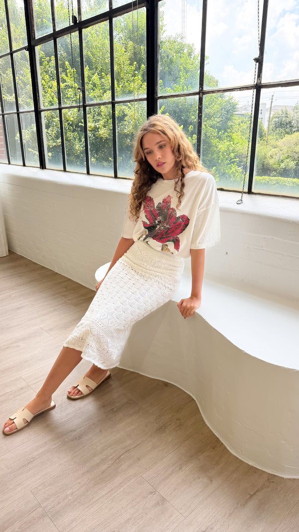 The Riviera Crochet Skirt