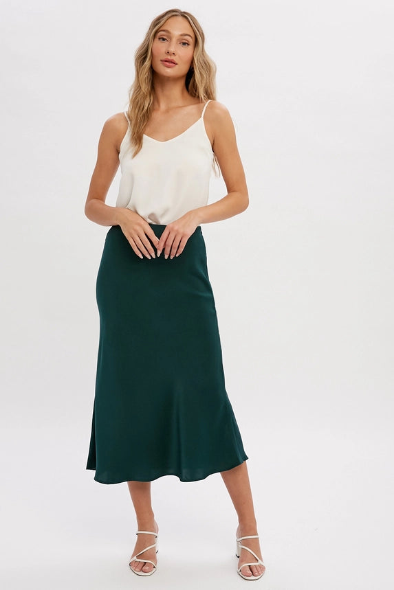 Silky Sweet Slip Skirt