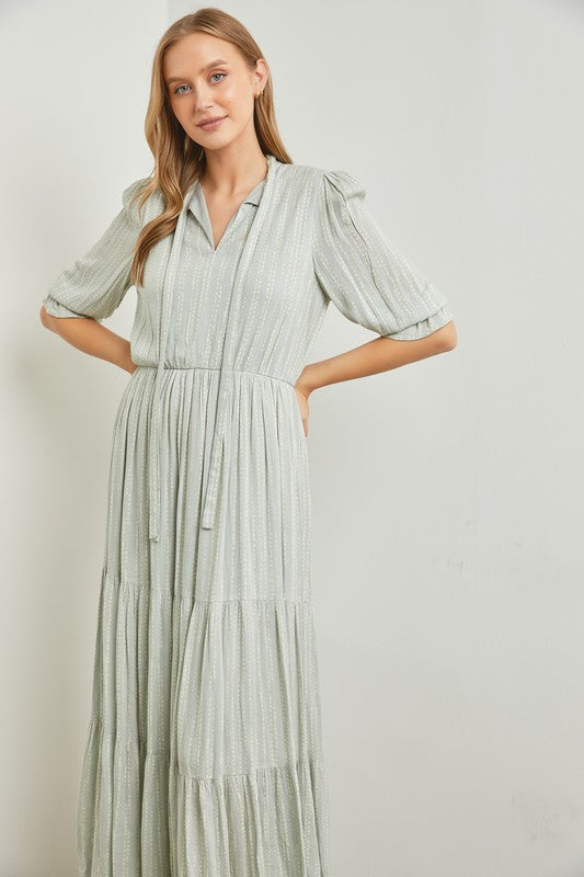 Right Now Tiered Maxi Dress