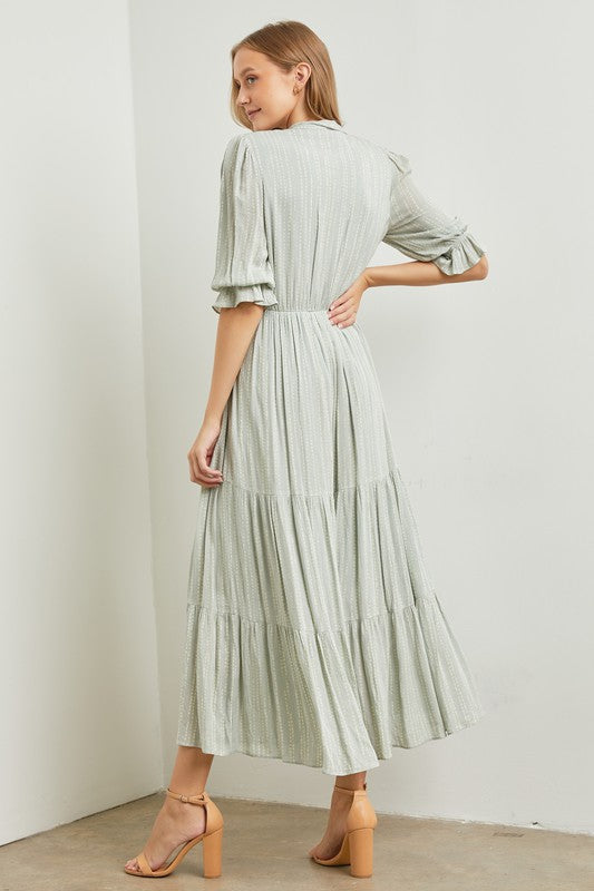 Right Now Tiered Maxi Dress