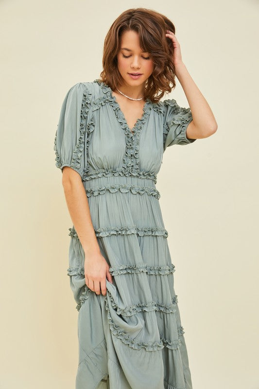 Raya Ruffle Dress