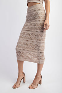 Bella Crochet Skirt