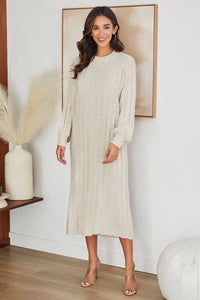 Soft Knitted Midi Dress