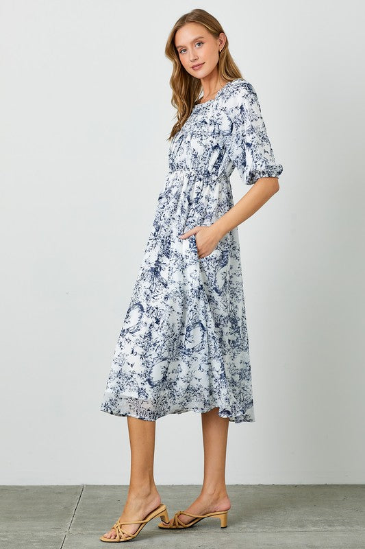 Francesca Floral Dress