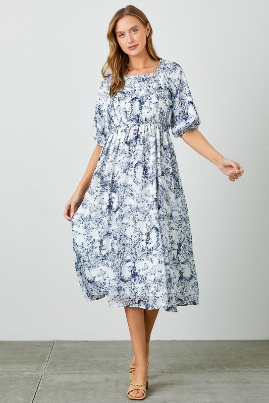 Francesca Floral Dress