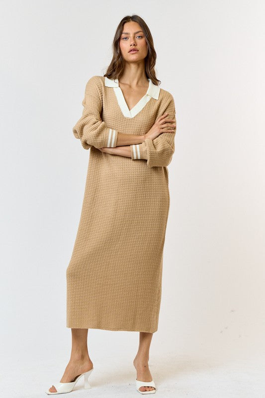 Relaxed Polo Dress