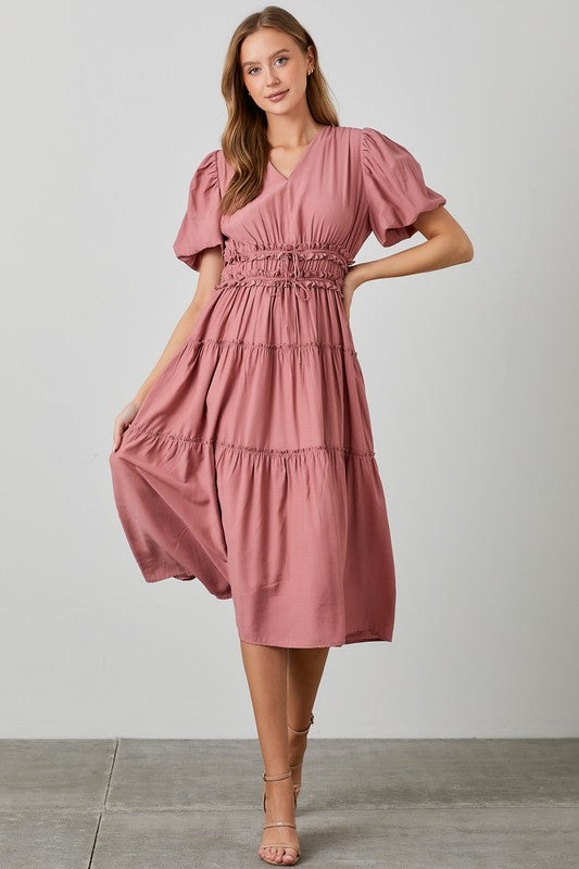 Prairie Puff Sleeve Dress