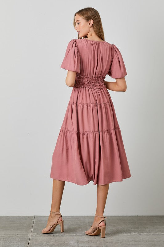 Prairie Puff Sleeve Dress