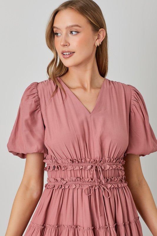 Prairie Puff Sleeve Dress