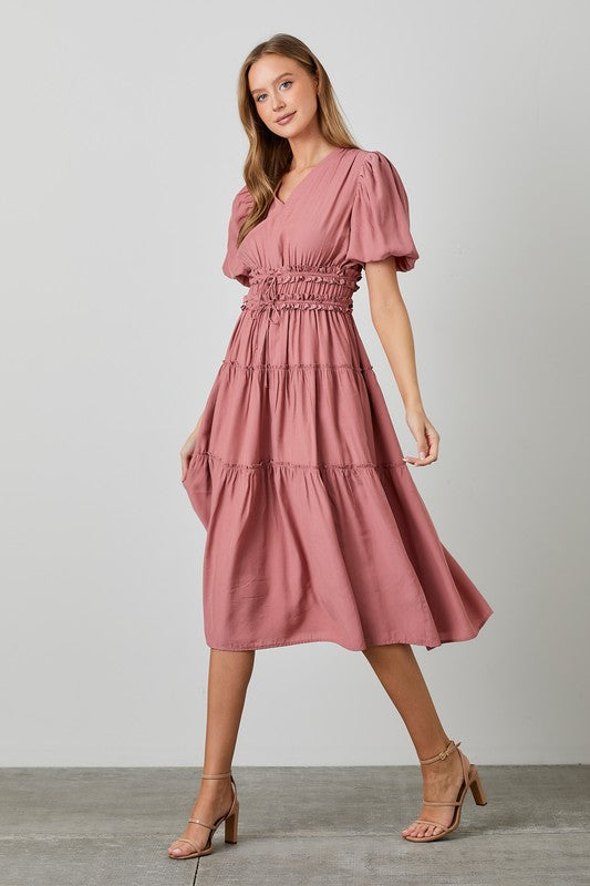 Prairie Puff Sleeve Dress