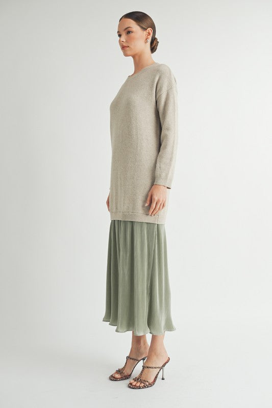 October Knit Maxi Dress