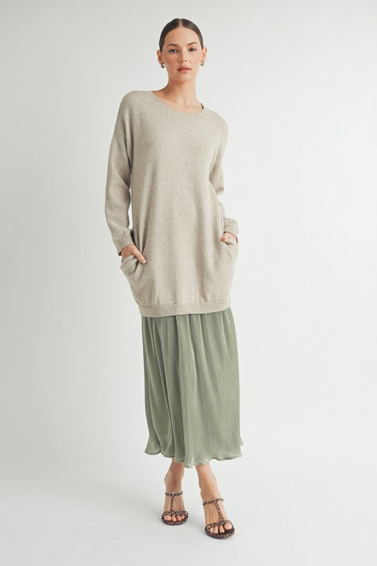 October Knit Maxi Dress