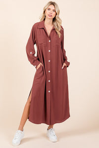 Brenda Shirt Dress